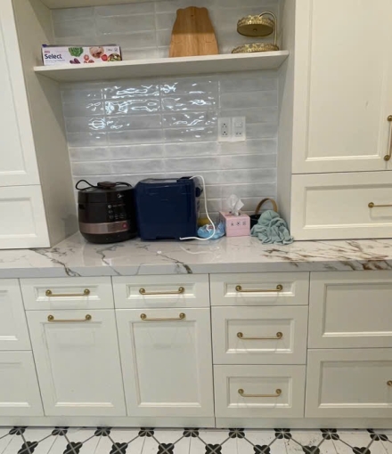Hoàn thiện Full tủ bếp và kệ cho nhà bếp Quận 8 