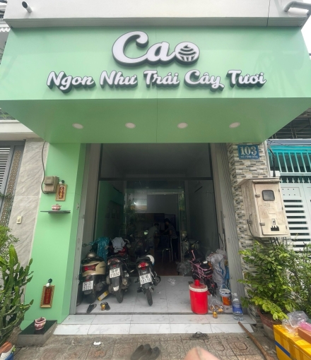 Thi công hoàn thiện nội thất quán Kem Cao quận Bình Tân