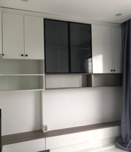 Thi công hoàn thiện nội thất căn hộ cao cấp quận 12 Trắng