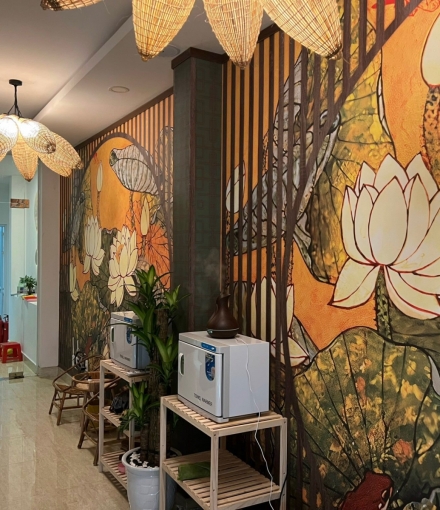 Thi công hoàn thiện    Spa quận 9