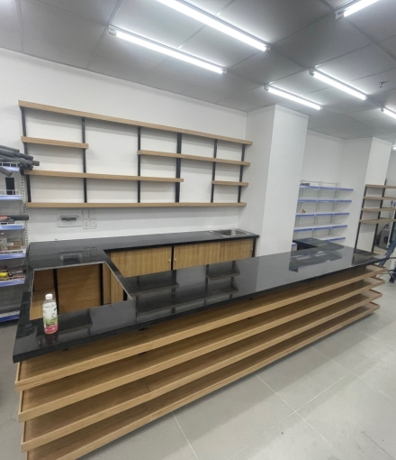 Thi công hoàn thiện siêu thị Quận 8