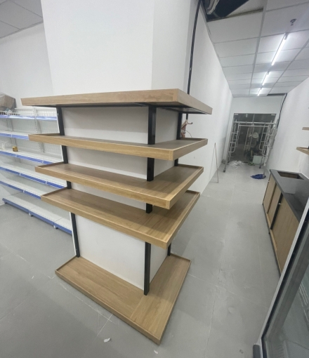 Thi công hoàn thiện siêu thị Quận 8