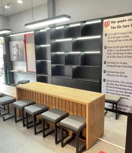 Thi công   Hoàn thiện shop điện thoại cho a trai Tây Ninh