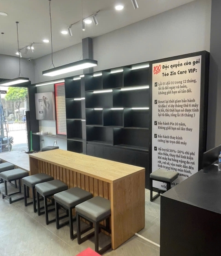 Thi công   Hoàn thiện shop điện thoại cho a trai Tây Ninh