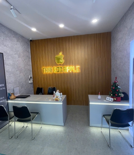 Thi công hoàn thiện  Shop điện thoại Thái Sơn ở Tp Long An