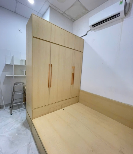 Thi công hoàn thiện phòng ngủ Vĩnh Lộc 