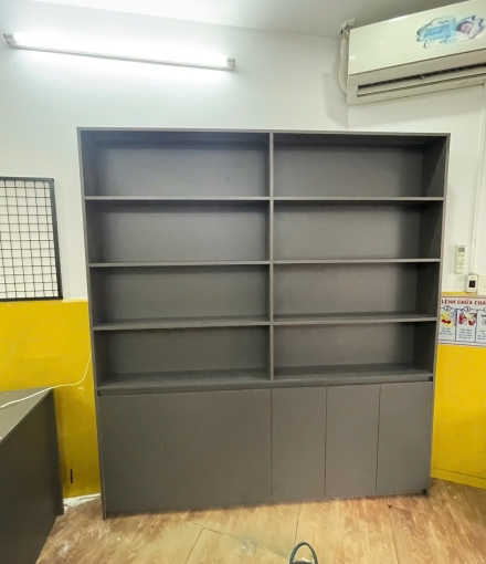 Thi công hoàn thiện shop điện thoại Lê Hồng Phong quận 10