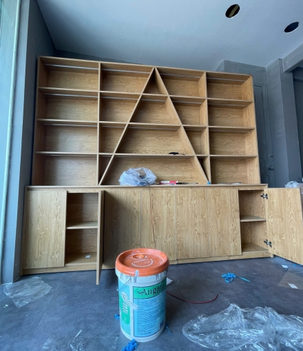 Thi công hoà thiện  Shop điện thoại Tây Ninh