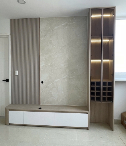 Thi công hoà thiện   Căn hộ chung cư quận 8