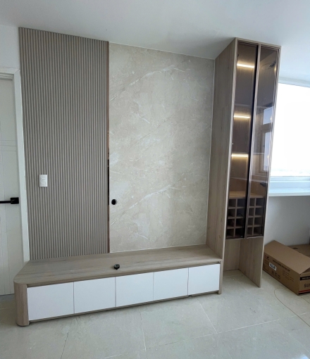 Thi công hoà thiện   Căn hộ chung cư quận 8