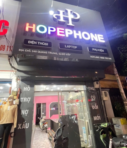 Thi công  hoàn thiện shop điện thoại quận Gò vấp 