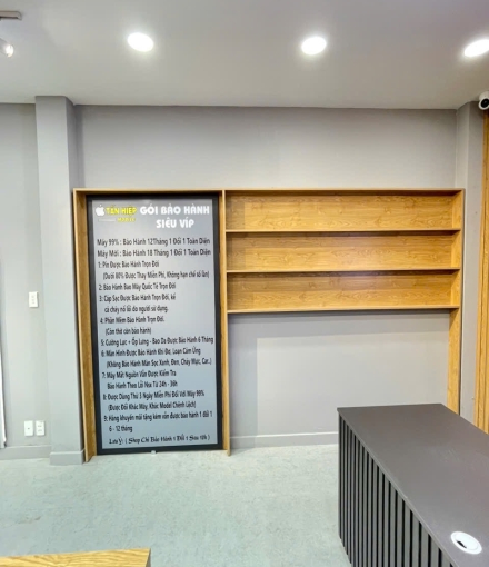Thi công  Hoàn thiện shop điện thoại quận Tân Phú
