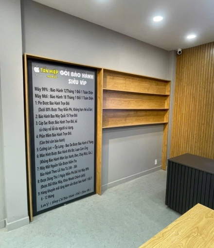 Thi công  Hoàn thiện shop điện thoại quận Tân Phú