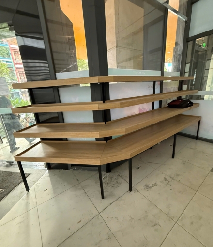  Thi cônh hoàn thiện  Kệ và quầy siêu thị quận 6
