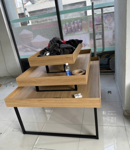  Thi cônh hoàn thiện  Kệ và quầy siêu thị quận 6