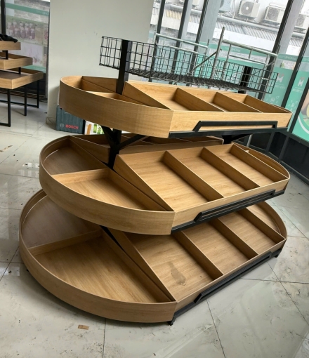  Thi cônh hoàn thiện  Kệ và quầy siêu thị quận 6