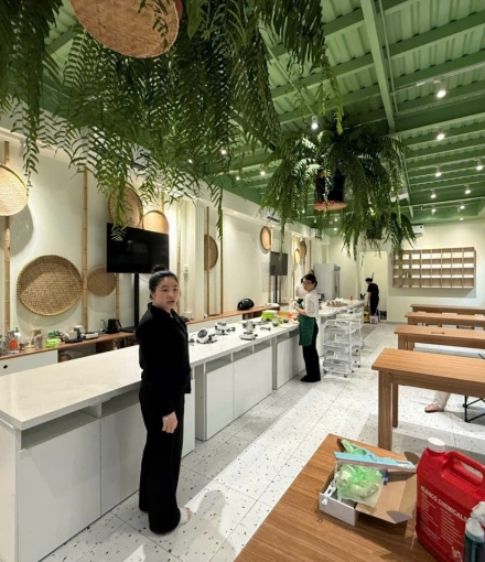 Thi công  nội thất cho a trai chuyên dạy nấu ăn Quận 1