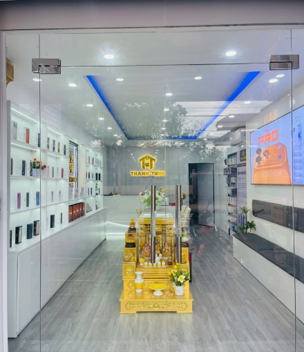 Thi công nội thất shop điện thoại  Tp Cần Thơ